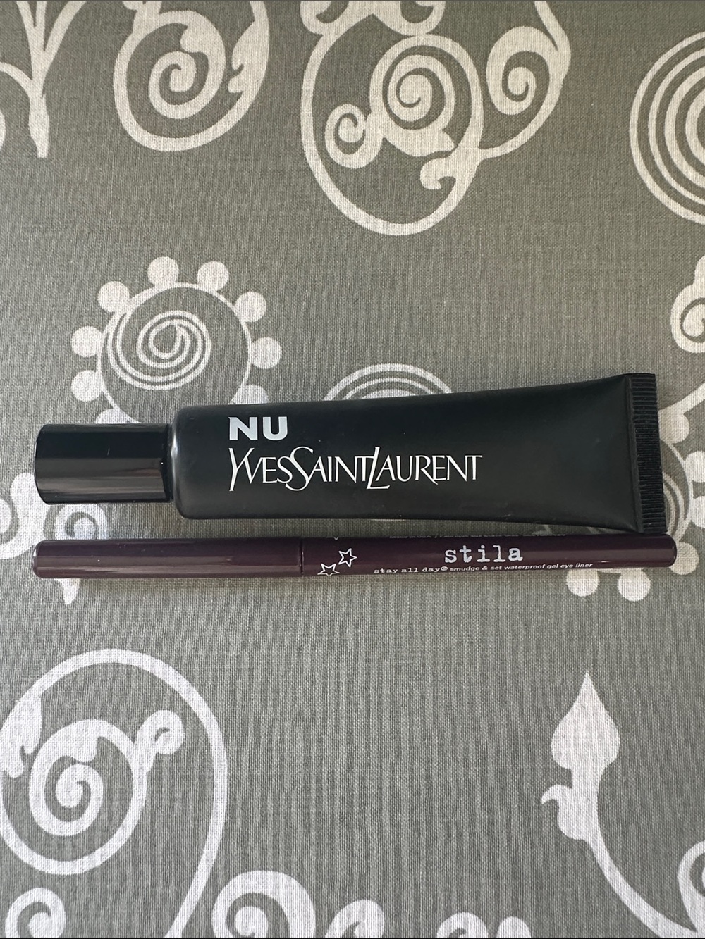 YSL NU Primer & Stila Eyeliner Pencil